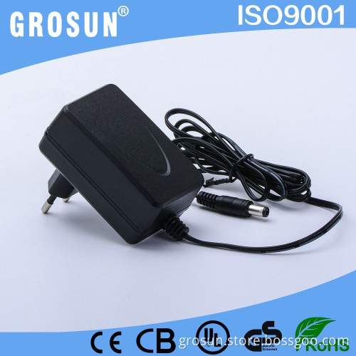 ShenZhen Grosun 18V 0 .5A DC adapter CE approved with EU plug